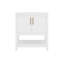 Meuble-lavabo de 30 pouces avec lavabo en céramique et rangement flexible-123658170