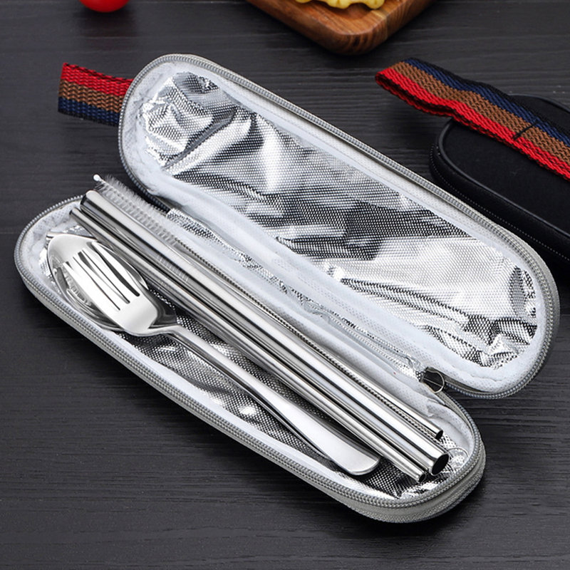 Wrought Studio™ Stainless Steel Flatware Set, Silver
