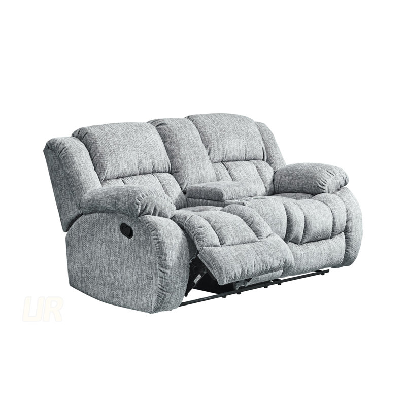 Causeuse inclinable STONIC avec console moelleuse et inclinable