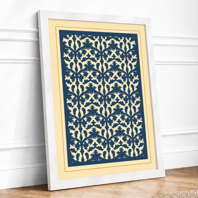 Lattice Geometric - Framed Print