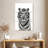 Brampt Monochrome Bengal Tiger-108535814