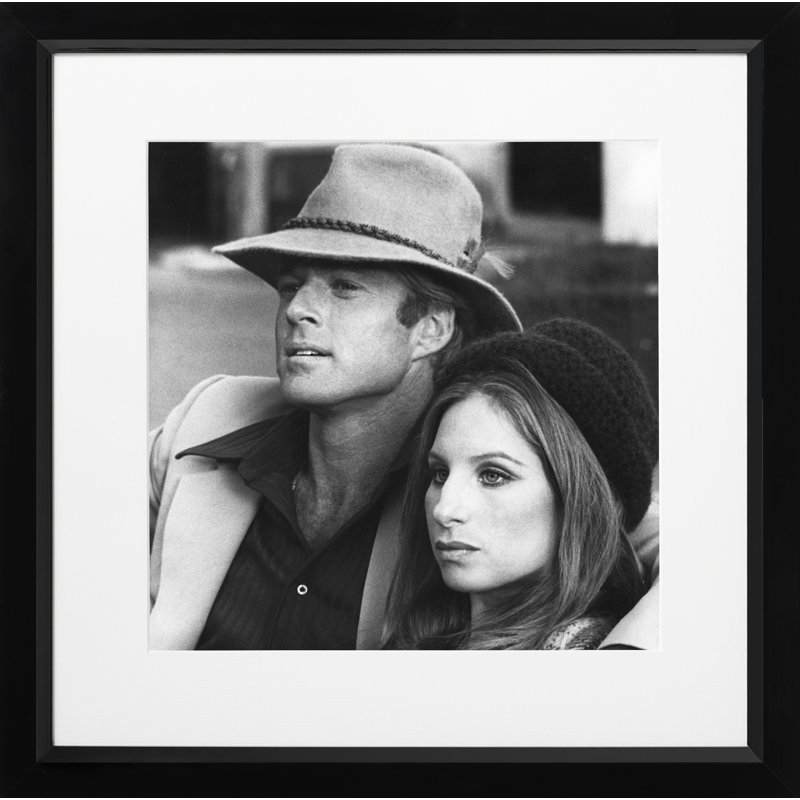 Robert Redford And Barbra Streisand - Single Picture Frame Print