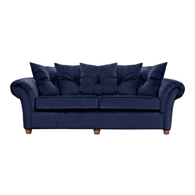 Lila 3 Seater Velvet Sofa