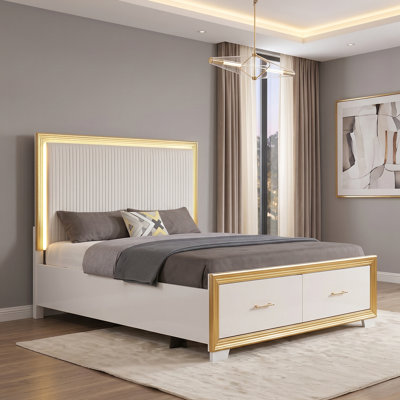 Gilta Upholstered Platform Bed