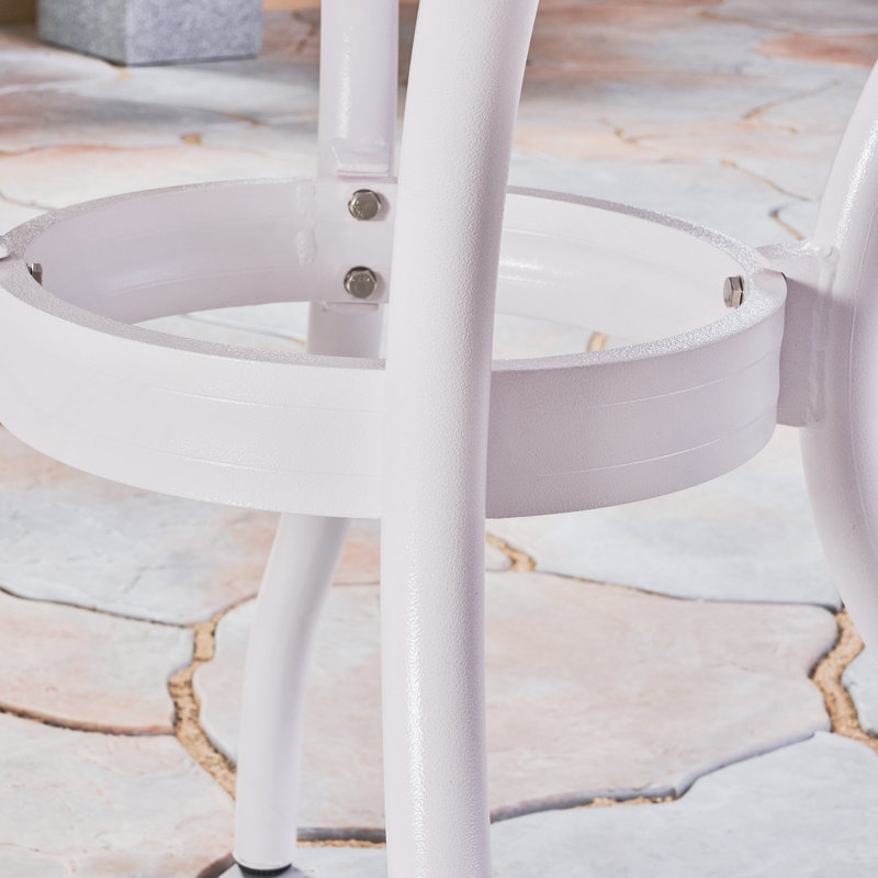Table ronde Phoenix 48 pouces, Blanc