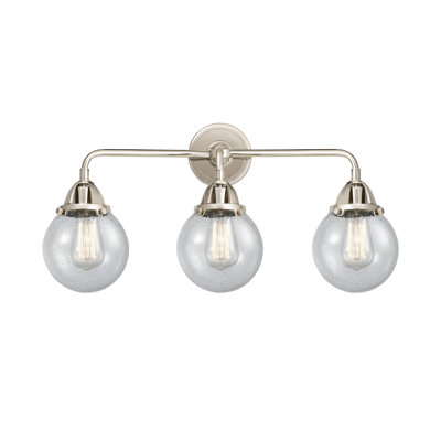Éclairage pour meuble-lavabo de salle de bain 3 lumières 24 "Shacon 2 Beacon 6"