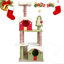 Arbre à chat de Noël