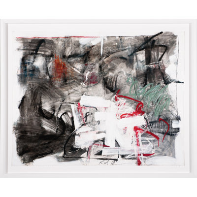 Red Spray Print by Robert Robinson