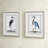 "Shore Birds" by Grace Feyock Matted Framed Painting Print