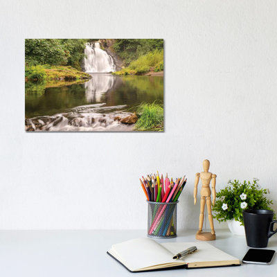 Youngs Falls Near Astoria, Oregon by Stuart Westmorland - Gallery-Wrapped Canvas Giclée on Canvas