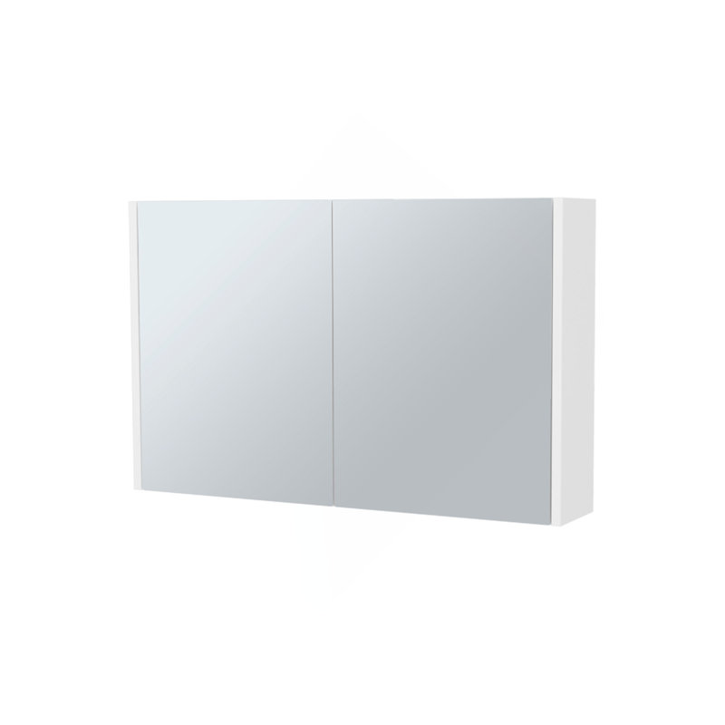 Pharmacie avec miroirs inclus et 2 portes, Blanc