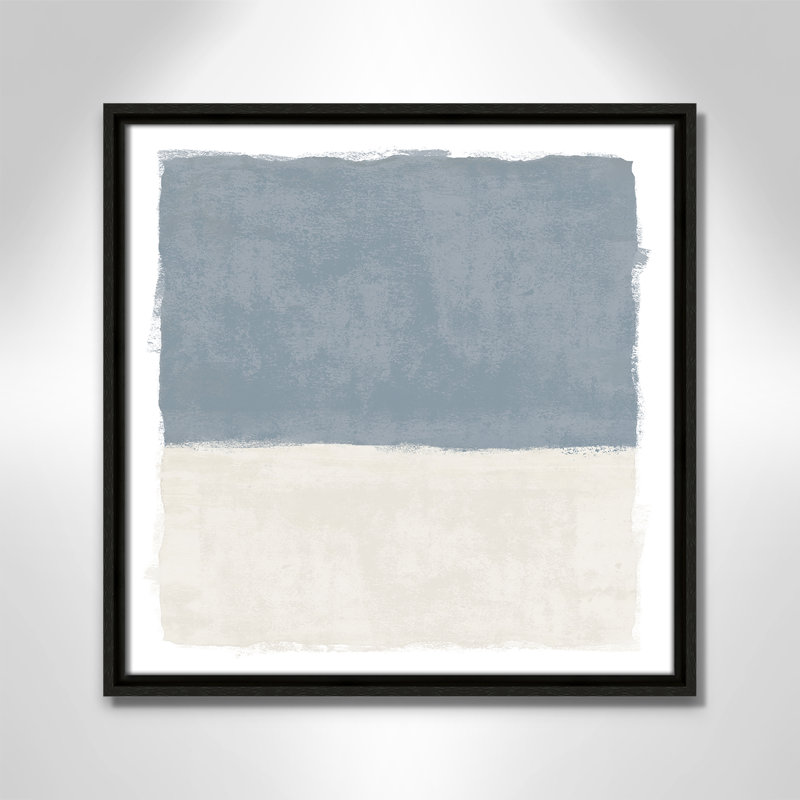«Coastal Dreams I», reproduction carrée de Natalie Carpentieri, H 17,5 po x l 17,5 po, Espresso