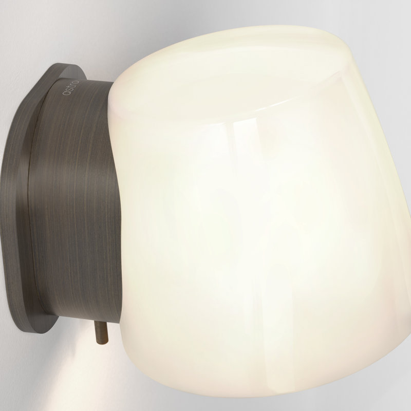 Imari 1 - Light Flush Mounted Sconce, Bronze