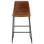 Ensemble de 2 chaises de bar en similicuir Torence-1351748679