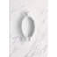 Bol à saucière ovale en porcelaine de qualité supérieure | Ivoire | 8,4 oz | Va au micro-ondes et au lave-vaisselle