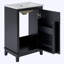 Petit meuble-lavabo moderne avec lavabo en céramique-295686029-295686030