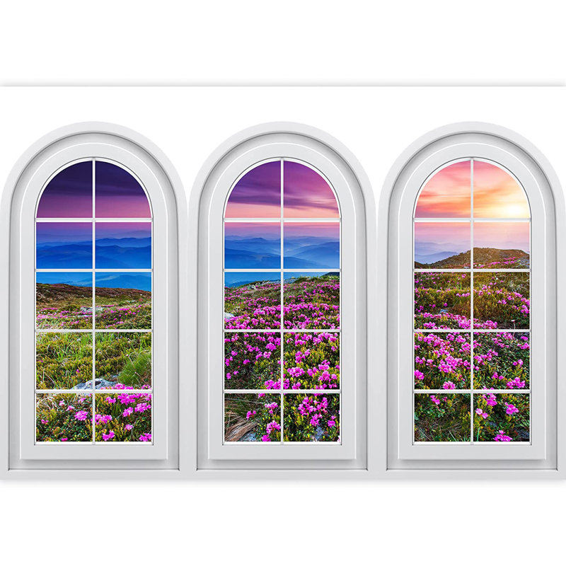 Panneau mural Sunset Wild Ocean L 5,5 pi x l 96 po Sunset, L 100 po x L 144 po
