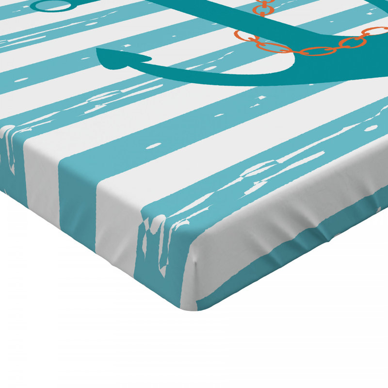 Microfiber Striped Fitted Sheet, Full Fitted Sheet
