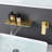 Bathroom Waterfall Sink Faucet In Gold - Quality Brass, Versatile Design Style Tap Elegant Look-121612924
