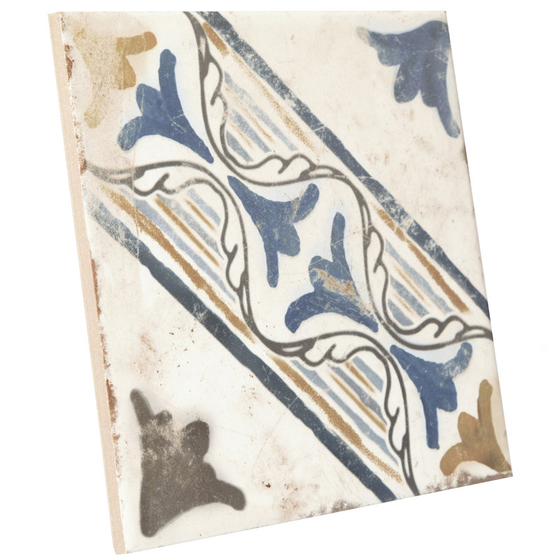 Carreau de porcelaine pour plancher et mur 7-7 / 8 po x 7-7 / 8 po Magnolia
