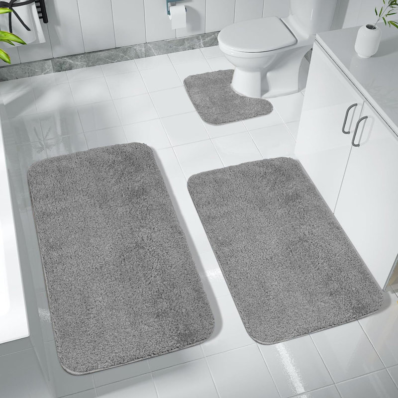 Microfiber / Microsuede Non-Slip Bath Rug