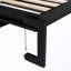 Lit escamotable double avec bureau et armoires-2040586424