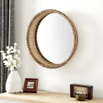 Wayfair  Rattan Round Mirrors You'll Love in 2024