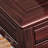 Chinese-style Carved Design 3-drawer Desk-304225524