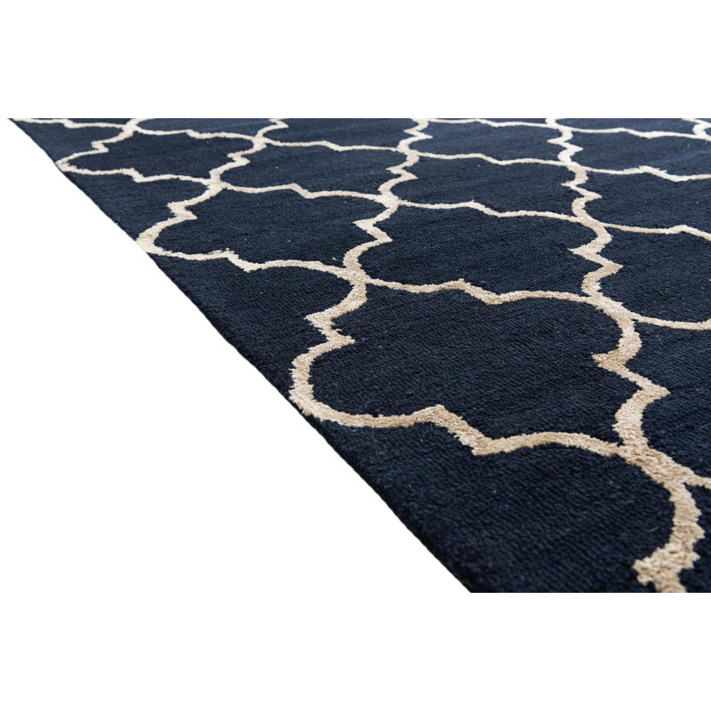 Tapis bleu marine Oberlin