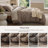 Bedsure 100% Washed Cotton Duvet Cover King Set - Minimalist Cotton Beding Set For All Season（set of 3）-125402765-125402781