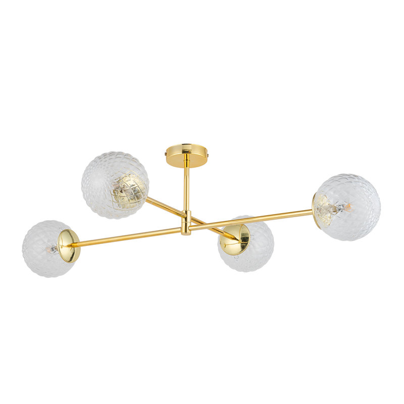 Aniha Glass Semi Flush Mount