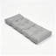 Coussin de banc sur mesure 42×16 avec rembourrage en billes de mousse et coton soyeux, housse en oléfine pour usage intérieur et extérieur, ARY014-1505046180