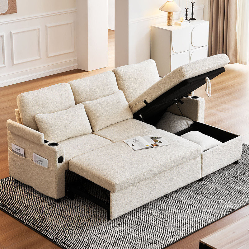 3 Seater Teddy Sofa Bed