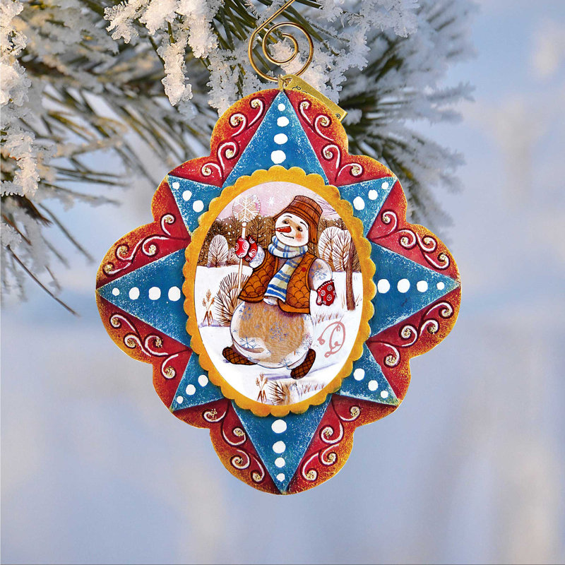 3'' Handmade Holiday Shaped Ornament