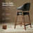 Upholstered Solid Wood Bar Stool Counter Stool-1906351998-1906351999