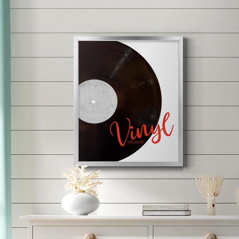 Toile encadrée en vinyle de qualité supérieure - prête à être accrochée, H 24 po x l 20 po, Argent