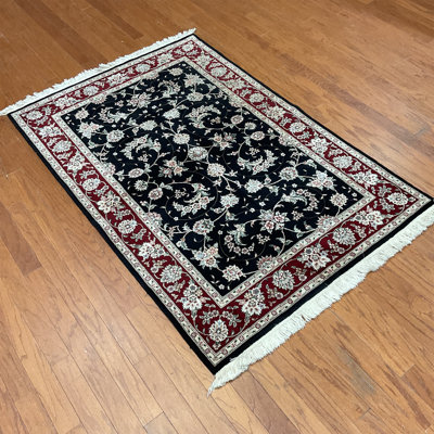  Handmade Sino Tabriz Wool Rug