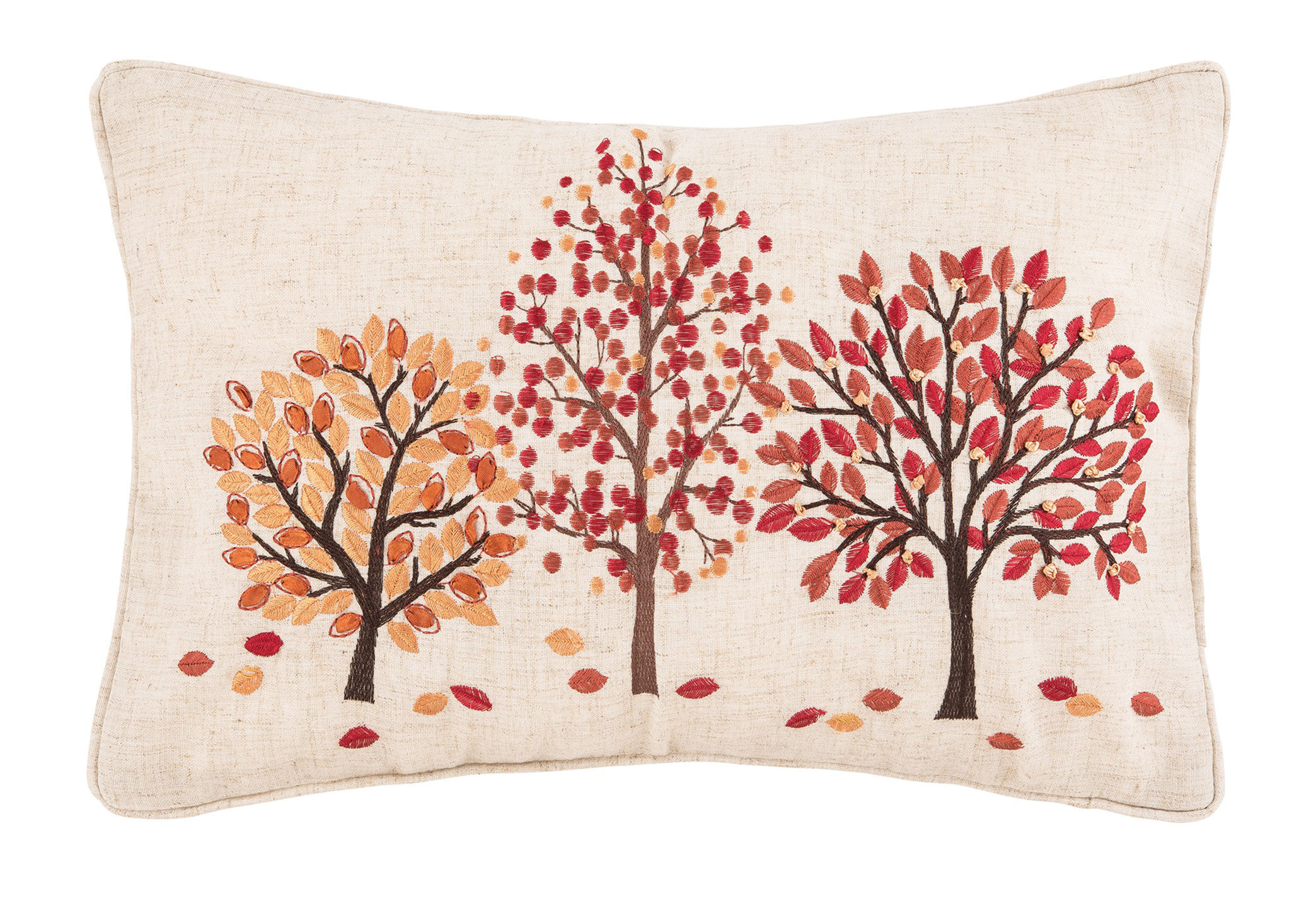 C&F Home Harvest Autumn Forest Embroidered Throw Pillow & Reviews | Wayfair