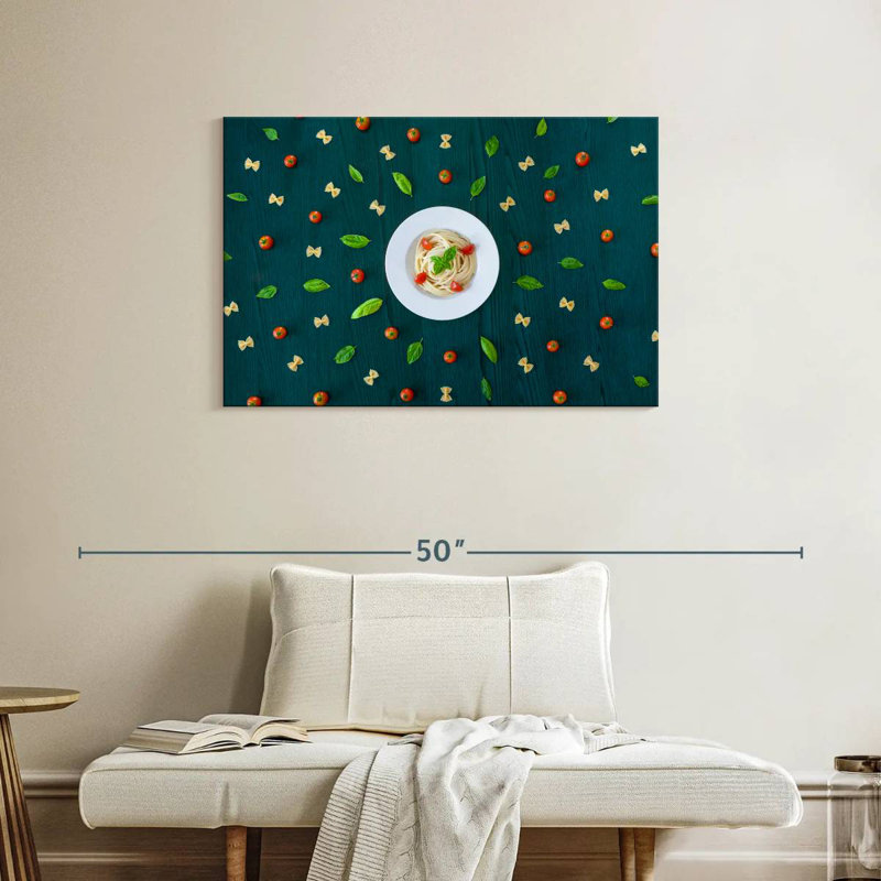 Motif de pâtes italiennes, H 24 po x l 36 po
