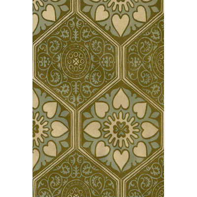 Medallion Motif II by Baxter Mill Archive - Painting Print