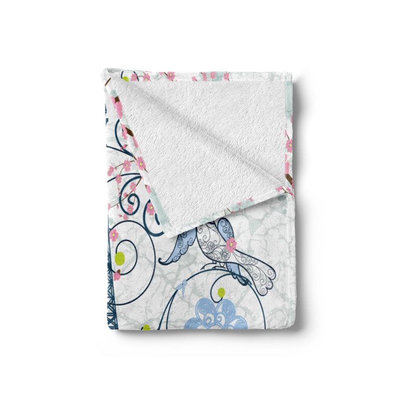 Hand Woven Throw Blanket, 50" x 60"