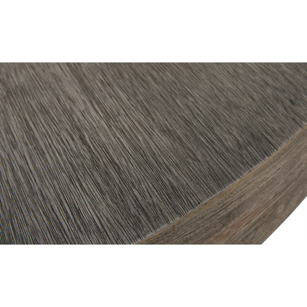 Distressed Grey Mahogany 40" Round Coffee Table