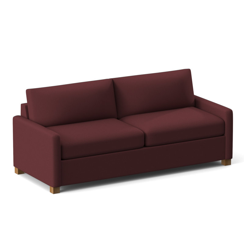 Wilkinson Upholstered 87'' Sofa, Dorset Cherry