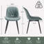 Chaise d'appoint rembourrée en similicuir Chardee-563054735