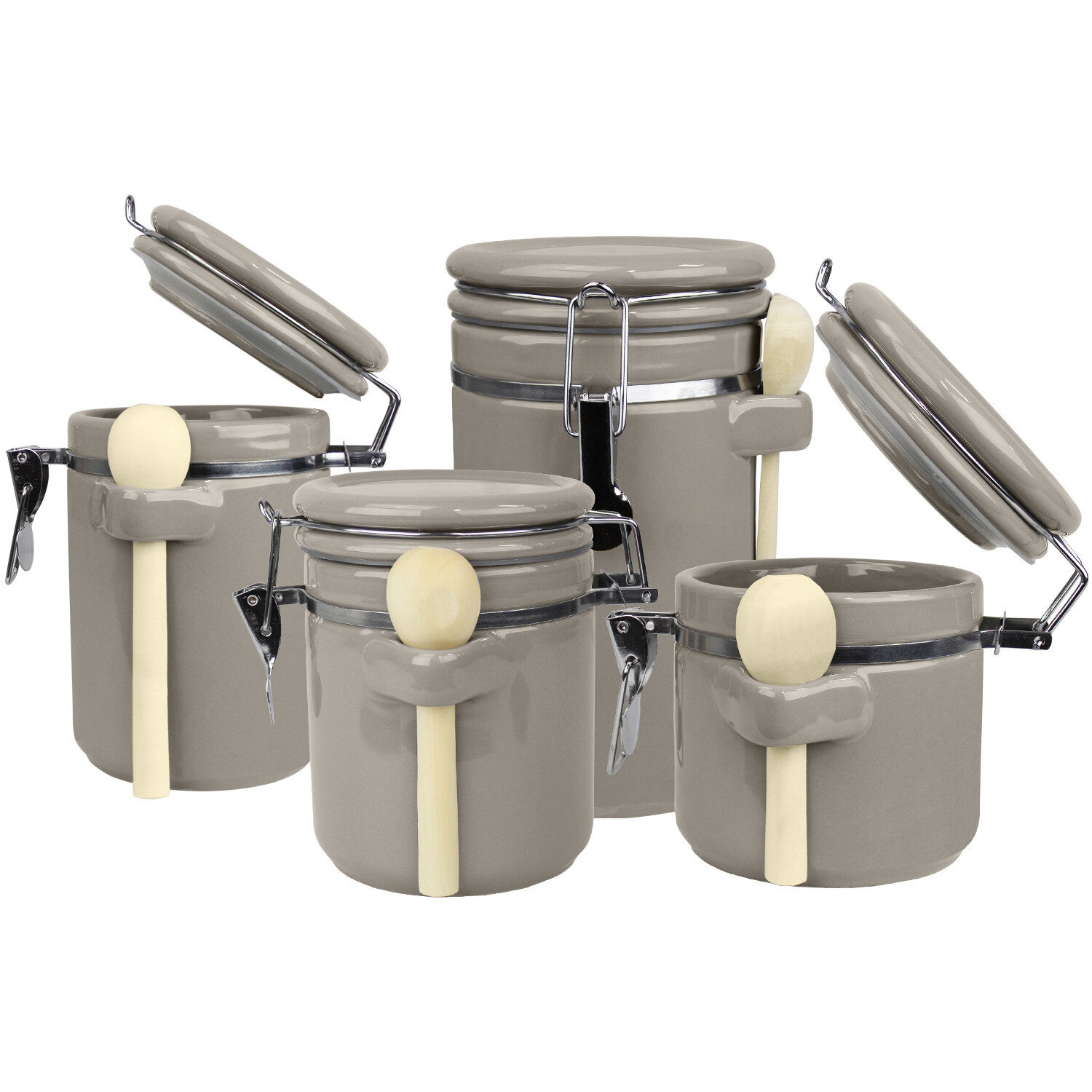 https://assets.wfcdn.com/im/75692505/compr-r85/1446/144679460/prep-savour-4-piece-canister-sets-for-kitchen-counter-ceramic-airtight-food-storage-containers-kitchen-canisters-with-4-wooden-spoons-set-of-4-45-oz-40-oz-33-oz-25-oz-grey.jpg