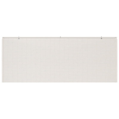 Bamboo Window Shade Blind - White