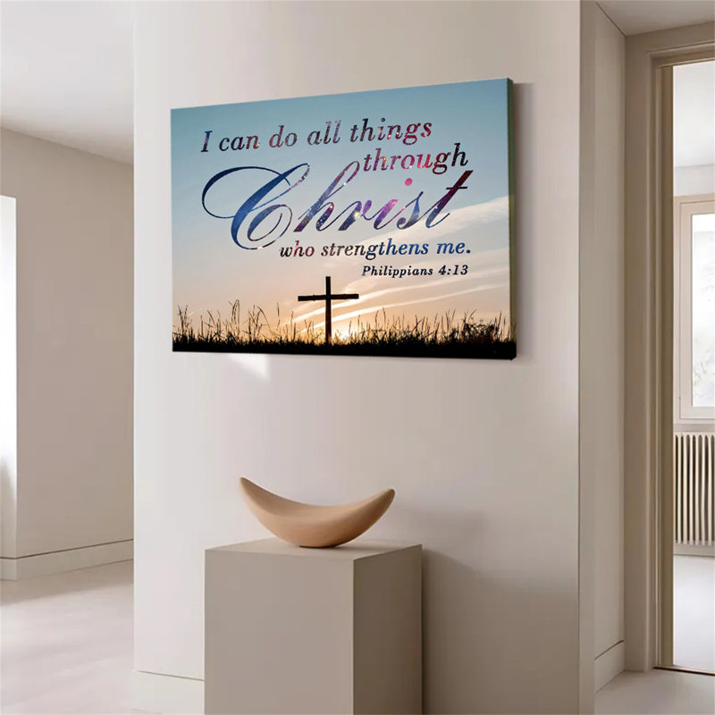 Art chrétien sur toile, 20 x 30 pouces
