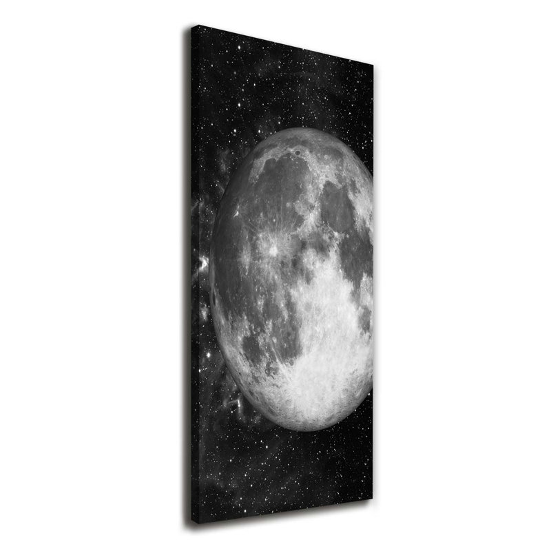 Moon - Wrapped Canvas Print