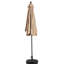 Parasol d'extérieur kaki 9 pi Verada - et parasol stable. Fonctionnement de la manivelle à bouton-poussoir. Pour la cour, la piscine, la terrasse. 100% stable auvent kaki. Système d'ouverture / fermeture pratique. Terrasse, piscine.-121533848
