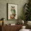 Geometric Owl Scandinavian - Wrapped Canvas-849343035-849343024